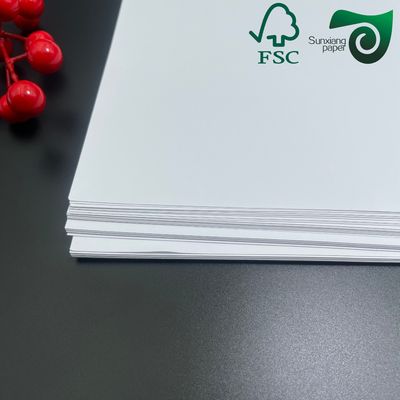 FSC Certified Waterproof Stone Paper 120gsm 600gsm  Tear Resistant For Notebook Making