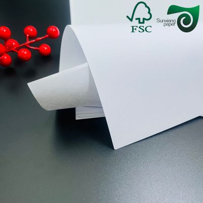 60gsm 70gsm White Uncoated Woodfree Offset Printing Paper Grade A For Excercise Book