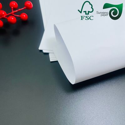 FSC Certified Waterproof Stone Paper 120gsm 600gsm  Tear Resistant For Notebook Making