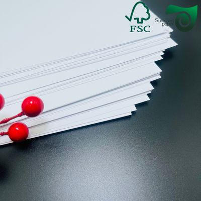 1.2mm 1.5mm Car Air Freshener Paper Sheet Good Perfume Absorbent White FSC