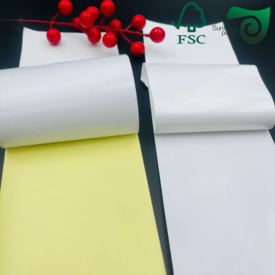 FSC 70gsm 100gsm  Glossy C1S Art Paper One Side Coated For Label Printing