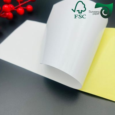 FSC 180μM Smooth Waterproof PET Synthetic Paper Adhesive Sticker  Ideal For Banners Outdoor Signage