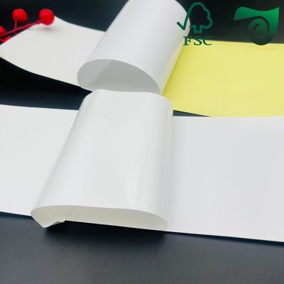 FSC Waterproof Silver Gold Metallized Paper For Wet Strength Beer Labels Kraft Paper Board