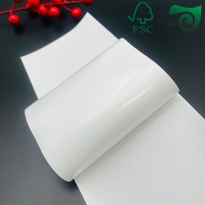 70gsm 765mm Waterproof Breakage Resistant Aluminized Beer Label Paper FSC
