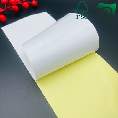 FSC Waterproof Silver Gold Metallized Paper For Wet Strength Beer Labels Kraft Paper Board