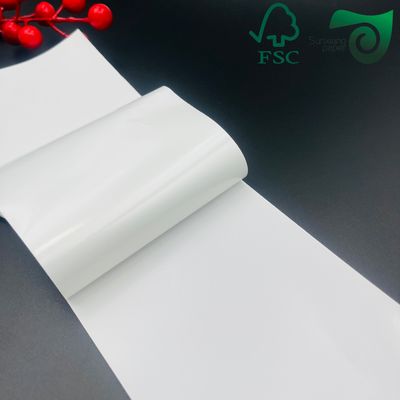 140um 160um Uncoated Waterproof Stone Paper FSC For Flexible Packaging Adhesive