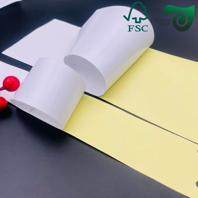 FSC Adhesive Sticker Paper 180um Smooth Waterproof PET Synthetic Paper For Banners