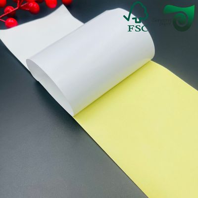FSC Certified 70gsm C1S Gloss Coated White Label Printing Paper Label Stock Biodegradable