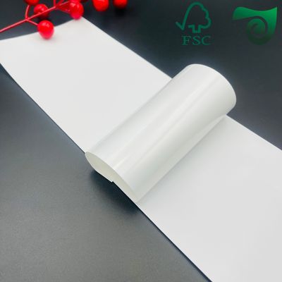 FSC 65gsm 70gsm 80gsm Wet Strength White Paper  Beverage Label Packaging