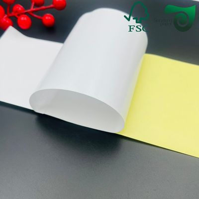FSC 65gsm 70gsm Sticker Papers  Wet Strength White Paper  Beverage Label Packaging  label paper