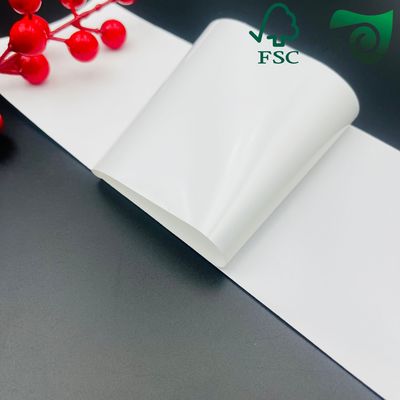 90gsm C1S Coated One Side Gloss Label Face Paper For Labelling Industry