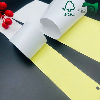 70gsm 80gsm Thermal Paper Jumbo Rolls Glossy Finish Custom Sizes FSC