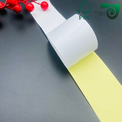Offset Printing Synthetic Paper Roll For Inkjet Printers 200um 350um Adhesive Sticker