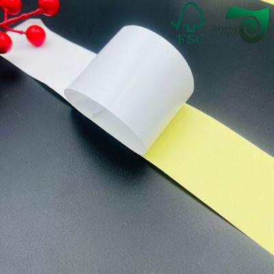 FSC 75gsm Wet Strength White Gloss Label Paper For Beverage Cold Chain Label Packaging