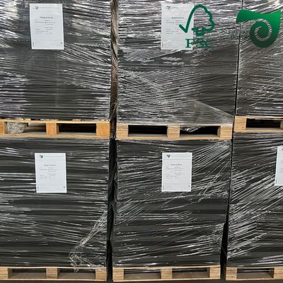 FSC 400gsm Black Cardboard Liner Sheet 70cm 100CM For Gift Boxes