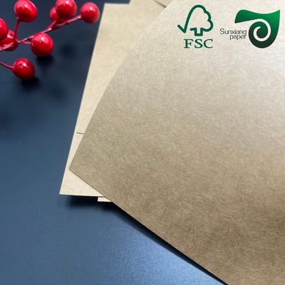 FSC Certified 90gsm High Strength Brown Kraft Paper Food Grade Bag Paper For Kraft Bags