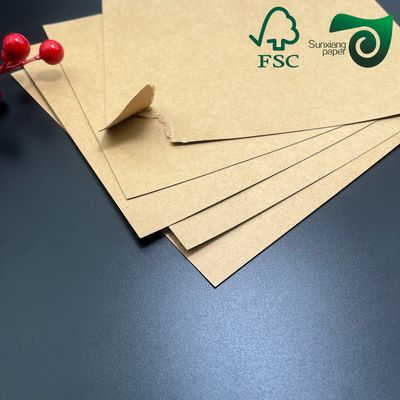 High Strength Brown Kraft Paper Food Grade Bag Paper FSC Certified 60gsm 70gsm