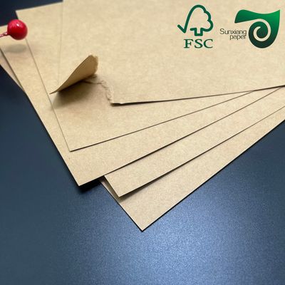 Water Resistant Wet Strength Kraft Paper 70gsm 80gsm For Beer Label FSC