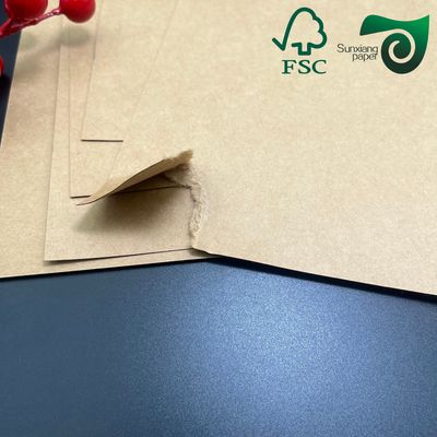 Brown Kraft Paper Rolls For Cooling Pads 70gsm 80gsm 90gsm 100gsm High Wet Strength