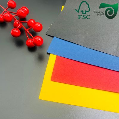 300gram 350gram Uncoated Black Kraft Paper