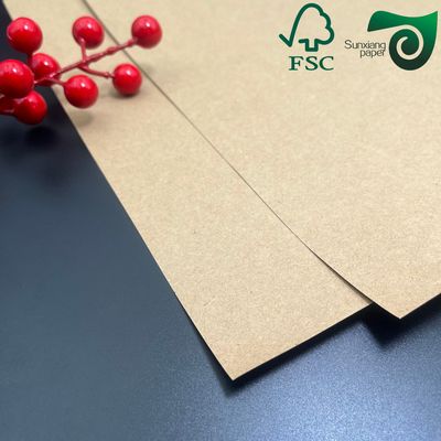 High Quality Kraft Liner Board In 80GSM 100GSM Grades Superior Extensible Kraft Paper Tailored For Cement Bags FSC