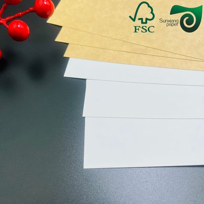 175gsm 200gsm White Top Liner Paper For Tissue Converting White Kraft Liner Paper FSC