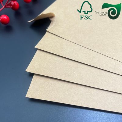 300gsm 350gsm 400gsm Food Grade High Density White Kraft Paper For  Food Packaging