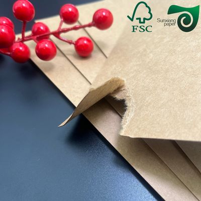 Food Grade High Density White Kraft Paper 250gsm 400gsm For Premium Packaging