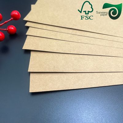 High Quality Kraft Liner Board In 80GSM 100GSM Grades Superior Extensible Kraft Paper Tailored For Cement Bags FSC