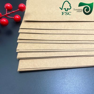 100% Wood Pulp High Stiffness Kraft Paper Rolls For Industrial Packaging Protection FSC