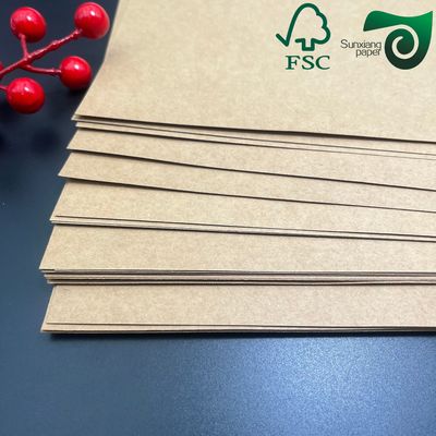FSC 250gsm Gift Wrapping Natural Kraft Liner Paper Offered  Format Perfect Material For Packaging And Wrapping