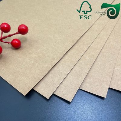 FSC‑Certified High‑Density Food‑Grade Kraft Paper Sheets 300gsm  For Food Boxes