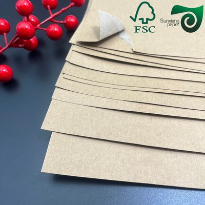 120gsm 150gsm Kraft Liner Paper Recycled Fibers With High Bursting Strength