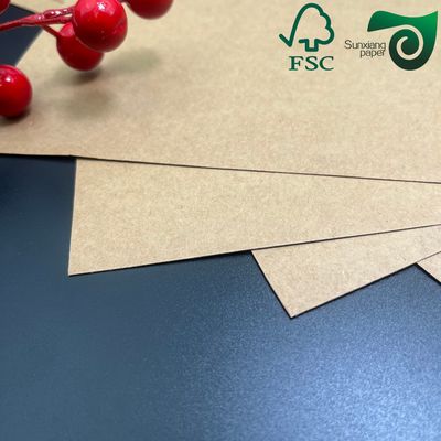 FSC Heavy Duty Kraft Liner Board Thickness Range 120g 450g Perfect For Protective Packaging Applications