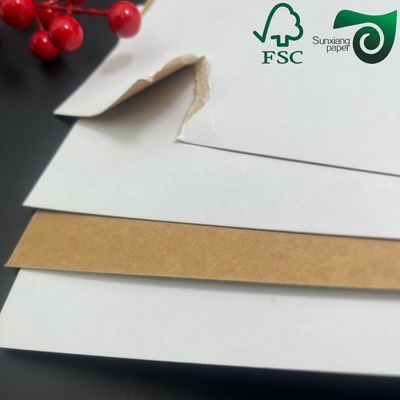 FSC 100% Food Grade  300gsm Single Side White Coated Bakeable Kraft Bread Pan Board