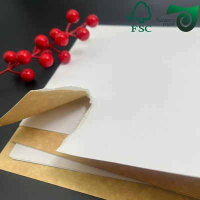 FSC 170g Good Strength White Coated Kraft Back CKB For Kitchen Roll Core