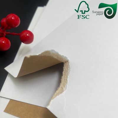 FSC 230gsm 250gsm One Side Coated Food Grade White Cardboard For Packing Box