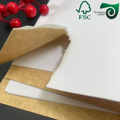 FSC 230gsm 250gsm One Side Coated Food Grade White Cardboard For Packing Box