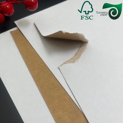 FSC Certified 350gsm High Density Kraft Paper Sheets Specialized For Food Packaging