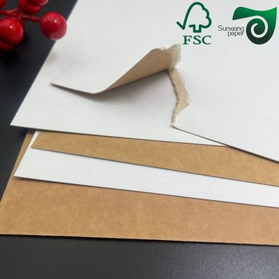 300gsm One Side Coated Test Liner Paper High Whiteness for Egg Tart  Food Boxes