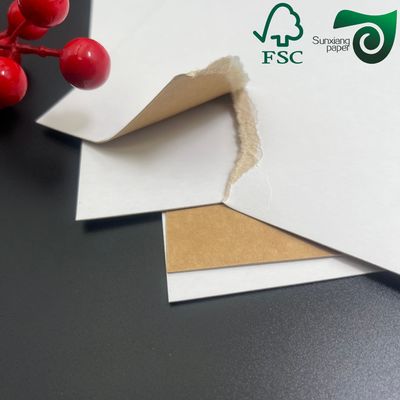 FSC Certified 300gsm Disposable Bakeable Kraft Bread Pan Board  One Side White  Brown Back