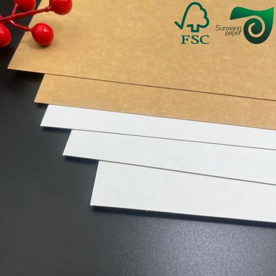 High Stiffness Food Grade Paperboard  230gsm 400gsm Single Sided Coated Cardboard FSC