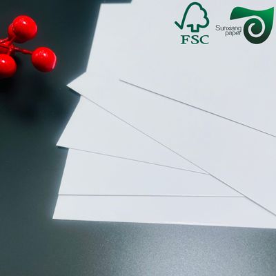 FSC  Black Core Playing Card Paper 280gsm 330gsm White Coated Cardboard   C2S Art paper