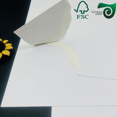 FSC 2mm Double Sided Coated White Rigid Board For Cardboard Album Cover