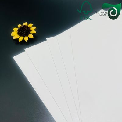 FSC 2mm Double Sided Smooth White Coated Cardboard Virgin Cellulose For Premium Gift Packaging