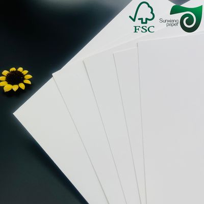FSC 0.8mm 225gsm 2000gsm Off White Absorbent Pulpboard Drink Coaster Car Freshener Mat Board