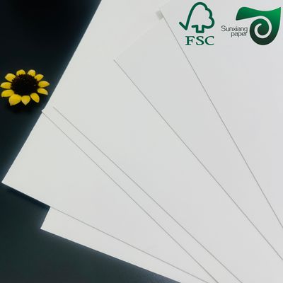FSC 210g 230g Food Grade White Oilproof Paper Double Silicone Coated For Hamburger Oily Food