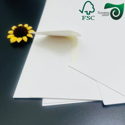 FSC Good Printing Stability 250gsm SBS White Cardboard For Cosmetics Box