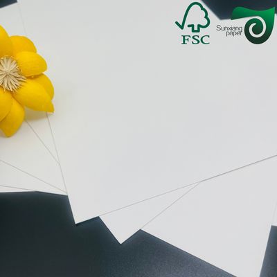 FSC 250gsm 270gsm C1S Ivory Board For Cosmetic Boxes Size 28 30" 31 43"   Ream Pack