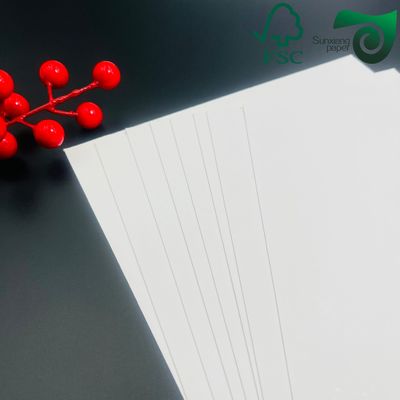 FSC 250gsm 270gsm C1S Ivory Board For Cosmetic Boxes Size 28 30" 31 43"   Ream Pack